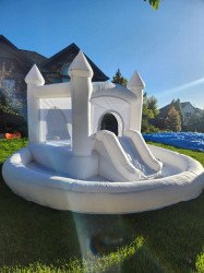 Under 4yrs - White Bounce Castle