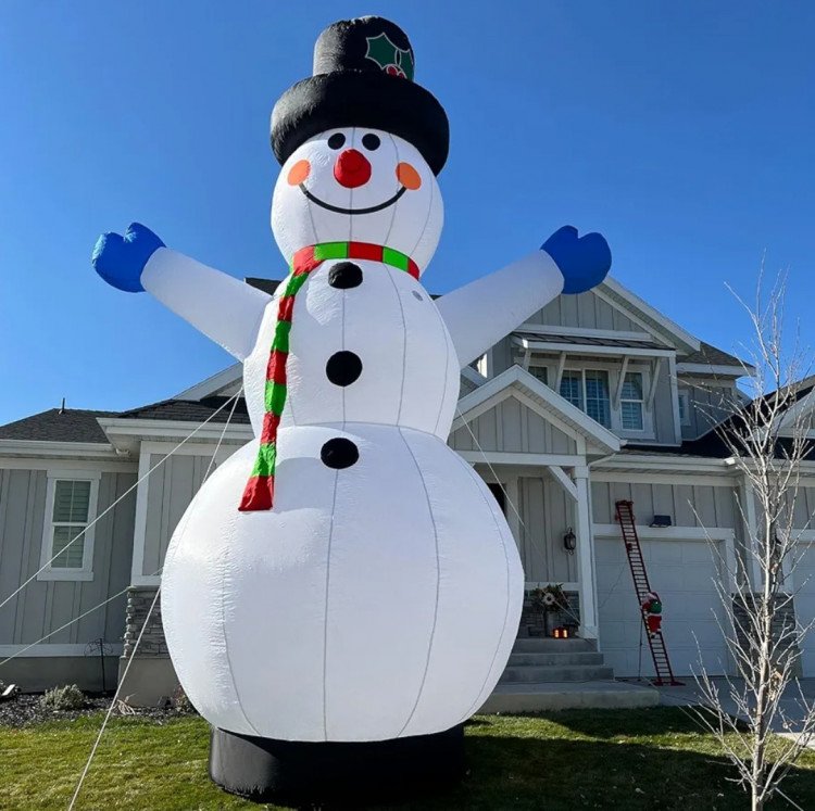 Inflatable Snow Man